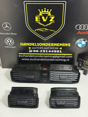 VW Caddy Luchtrooster Dashboard set bj.2019 art.2K5815706B, Gebruikt, Volkswagen