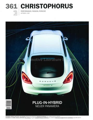 2013 PORSCHE CHRISTOPHORUS MAGAZINE 361 DUITS, Nieuw, Porsche, Author