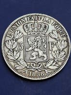 België. Leopold I. 5 Francs 1858