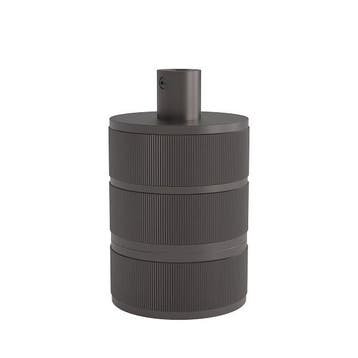 Lamphouder | Calex (Aluminium, Mat parel zwart), Verzenden, Nieuw