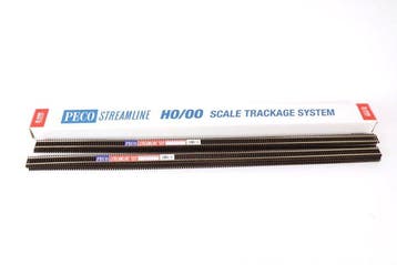 Peco H0 - SL-8300 - Modeltreinsporen (12) - 12x flex rails, Nieuw
