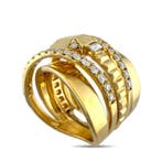 Ring - 18 karaat Geel goud, Exclusieve 18K geelgouden ring, Nieuw