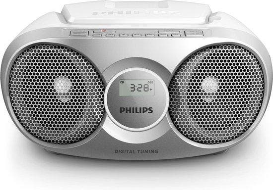 Philips AZ215S - Radio/CD-speler - Grijs, Audio, Tv en Foto, Mp3-spelers | Overige merken, Verzenden