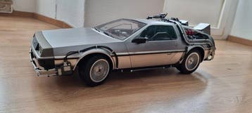 Back to the Future - Delorean , Time Machine 1/6,, Nieuw