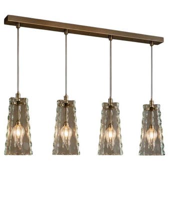 Lamp - Glas, Metaal - Zero Quattro Art, Nieuw