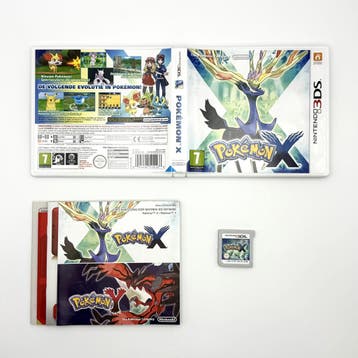 Pokémon X - Nintendo 3DS - PAL HOL - CIB, Ophalen of Verzenden, Zo goed als nieuw