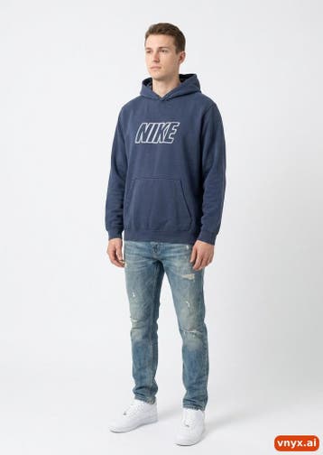 Nike Hoodies Heren / Dames maat L Marineblauw Vintage, Ophalen of Verzenden, Nieuw, Nike