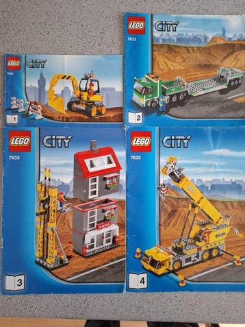 Lego Set - 7633 - City - Construction Site, Kinderen en Baby's, Nieuw