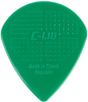 Janicek Picks D-Grip Jazz C plectrum 1.18 mm 6-pack, Ophalen of Verzenden, Nieuw, Elektrische gitaar