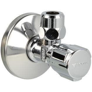 Shell Hoekstopkraan 1/2 x 10 met rozet  049170699, Doe-het-zelf en Verbouw, Buizen en Afvoer, Ophalen of Verzenden