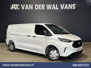 Ford Transit Custom | 2.0 TDCI 136pk L2H1 Euro6 Airco |, Gebruikt, Euro 6, Wit, Dealer onderhouden
