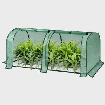 Dubbele Plantenkas Tuinkas met UV-bescherming - 130x60x50cm, Verzenden, Nieuw
