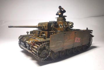 Tamiya 1:35 - Model militair voertuig - Panzer III Ausf.M w/, Nieuw