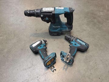 (3x) Accu gereedschappen MAKITA, Doe-het-zelf en Verbouw, Gereedschap | Handgereedschap, Nieuw