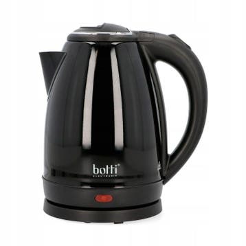Botti Victor waterkoker RVS 1,7L 1800W zwart glanzend, Ophalen of Verzenden, Nieuw