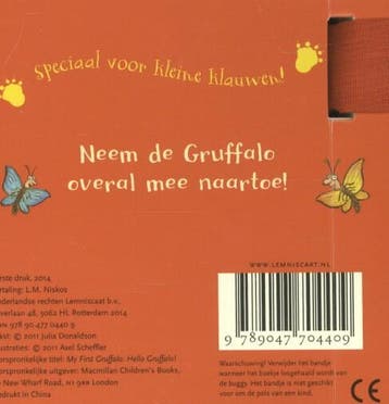 Hallo Gruffalo! / Mijn eerste Gruffalo 9789047704409, Boeken, Verzenden, Gelezen, Julia Donaldson