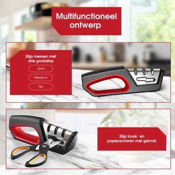 HGMD Messenslijper 4 in 1 - 3 Standen - Doortrekslijper, Verzenden, Nieuw