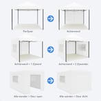 2dekans | LifeGoods Partytent - Paviljoen - EasyUp -, Ophalen of Verzenden, Zo goed als nieuw