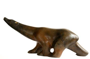 Pierre Chenet (XX-XXI) - Beeld, Ours polaire - 21 cm -, Antiek en Kunst