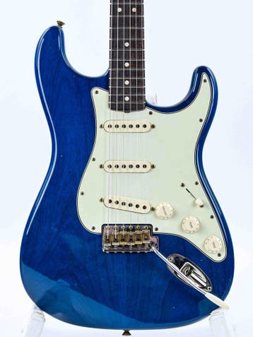 Fender Custom Shop 63 Stratocaster Journeyman Sapphire Bl..., Ophalen of Verzenden, Nieuw, Solid body, Fender