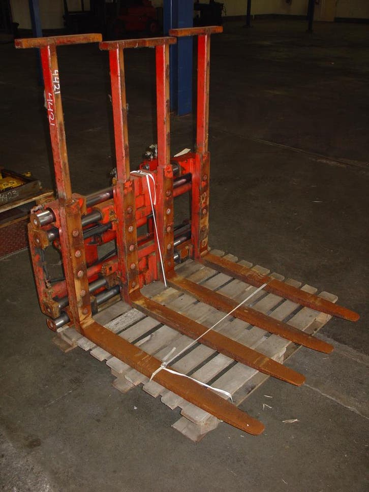 Meyer Vorkenversteller dubbel, Zakelijke goederen, Machines en Bouw | Heftrucks en Intern transport, 1000 tot 2000 kg, Overige aandrijving