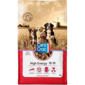 Carocroc 28/20 High Energy hondenvoer 12,5 kg, Dieren en Toebehoren, Verzenden, Hond