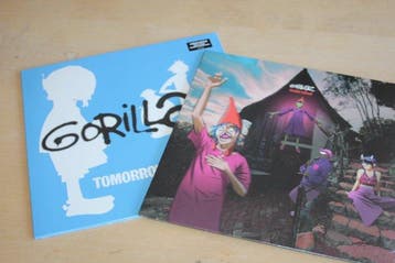 Gorillaz - Tomorrow Comes Today (white and blue vinyl) +, Nieuw in verpakking