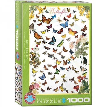 Butterflies Puzzel (1000 stukjes) | Eurographics - Puzzels, Verzenden, Nieuw