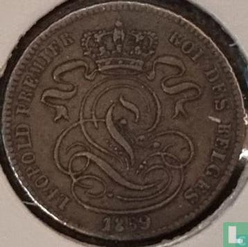 België 1 centime 1859 (type 1), Postzegels en Munten, Munten | België, Verzenden, Losse munt