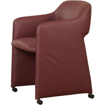 Leren eetkamerstoel Icon, Huis en Inrichting, Stoelen, Ophalen of Verzenden, Nieuw, Leer, Bohemian, Eigentijds, Industrieel, Klassiek, Modern, Retro, Romantisch, Scandinavisch, Vintage