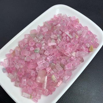 Prachtige roze ruwe tourmalijn — Afghanistan Ruw- 127 g