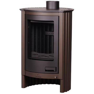 Houtkachel Masterflamme Piccolo 1 Brown Velvet, Nieuw