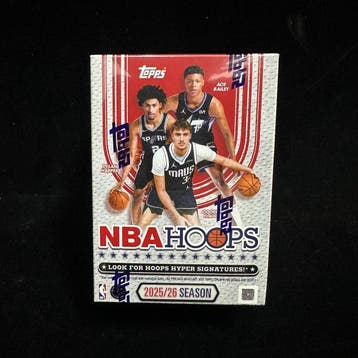 2025/26 Topps 2025/26 Topps NBA Hoops Basketball Blaster Box, Nieuw