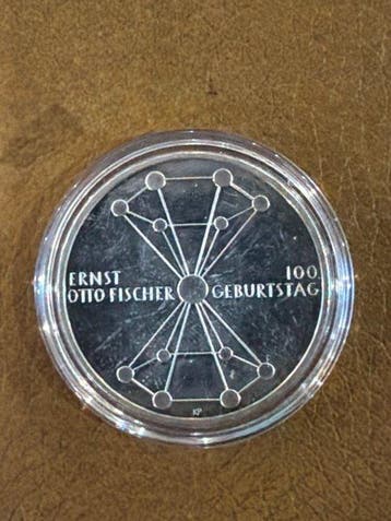 Duitsland. 20 Euro 2018 Ernst Otto Fischer 18g (.925)