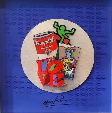 Ugo Nespolo (1941) - Remix the Icons, Antiek en Kunst