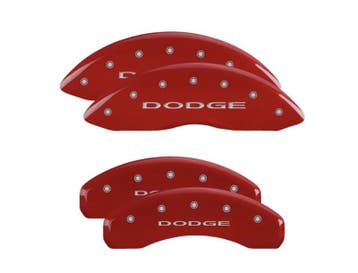 Brake Caliper Covers, Bolt-on, Aluminum, Red Powdercoated,, Ophalen of Verzenden, Nieuw