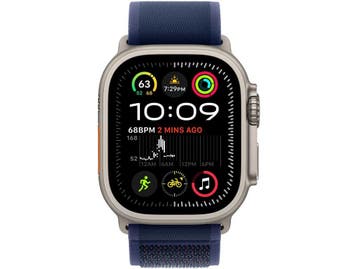 Apple Watch Ultra 2 - GPS + Cellular - 49mm Titanium - Blauw, Verzenden, Zo goed als nieuw, Apple