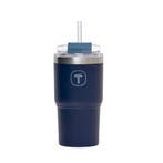 Tupperware Tumbler 630 ml Blauw, Ophalen of Verzenden, Nieuw, Blauw