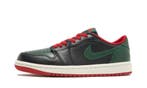 Jordan 1 Retro Low OG Gorge Green Varsity Red (W), Nieuw