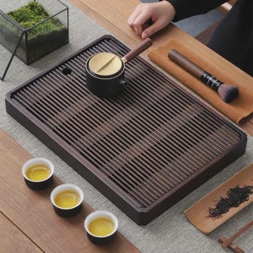 Bamboe Theeschaal voor Chinese Kung Fu Thee Ceremonie - Wate, Verzenden, Nieuw