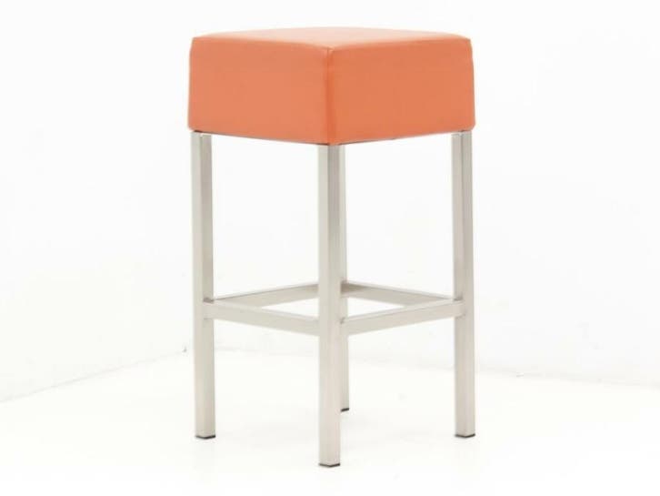 Barkruk Pedrali Cube 1402 - bekleding kunstleder bruin,, Auto-onderdelen, Ophanging en Onderstel, Gebruikt, Ophalen of Verzenden