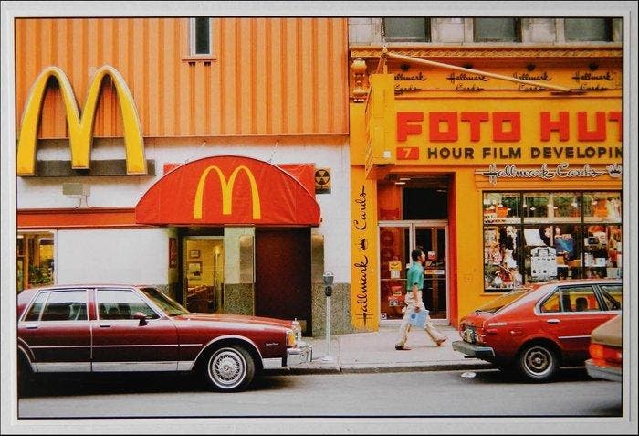 William Eggleston - Untitled, c. 1970 (McDonald’s & Foto, Antiek en Kunst, Kunst | Designobjecten