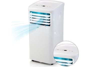 Domo DO1037A - Mobiele Airco - 4 standen 10.000 BTU/h - Wit, Verzenden, Zo goed als nieuw