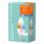 Ledvance Smart+ Kaars E14 4.9W 470lm 2700K-6500K Mat | Bl..., Ophalen of Verzenden, Nieuw