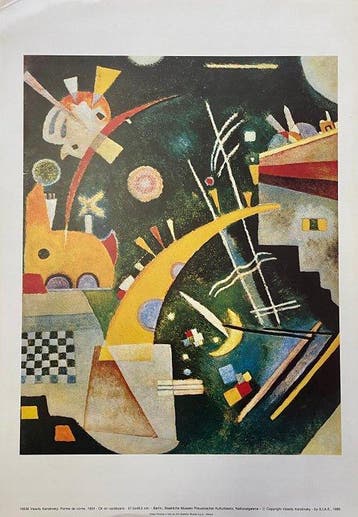 Wassily Kandinsky - Arti Grafiche Ricordi - Forme de corne -