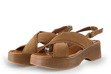 Sacha Sandalen in maat 42 Cognac, Overige kleuren, Verzenden, Sandalen of Muiltjes, Zo goed als nieuw