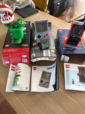 Lego Set - Super Mario - GAME BOY / Piranha Plant / Arcade, Nieuw