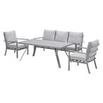 Garden Impressions Senja lounge dining set stoel-bank, Verzenden, Nieuw