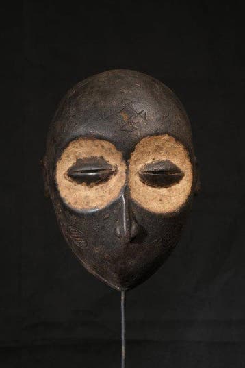 Klein CHOKWE-huismasker - DR Congo