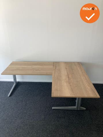 Ahrend Essa hoekbureau -200x160 - Zelf samenstellen - Nieuw, Werkplek, Ophalen of Verzenden, Gebruikt, Bureau